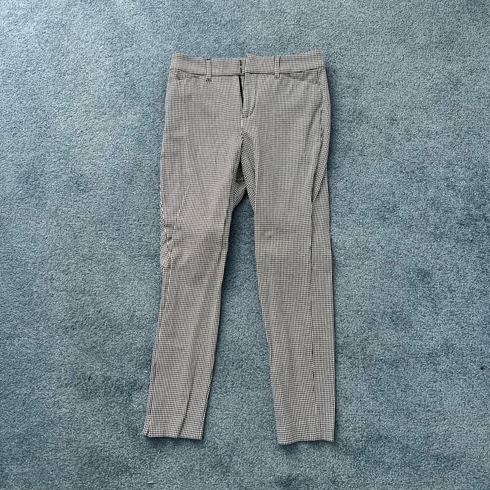 Women’s Checkered Pants - Grey